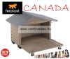 Ferplast Canada 2 Hőtartó fa kutyaház 78x57x62cm (87020000)