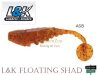 L&K Floating Shad Gumihal 6cm 5db Csomagban - szín Asb F (87176-228)