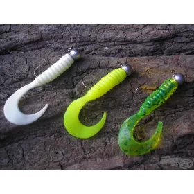   Mann'S Twister  Gumihal  N°1    2,5cm  30db csomagban (88001-101) W-Fehér