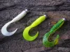Mann'S Twister  Gumihal  N°4   10,1cm  10db csomagban (88001-401) W-Fehér