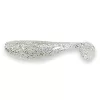 Mann'S Twister Action Shad Gumihal  4,5cm 12db CMF - Áttetsző, ezüst glitter (88010-127) 