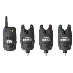   Delphin Diver 9V - Elektromos kapásjelző szett 3+1db (900022501)