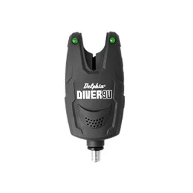   Delphin Diver 9V - elektromos kapásjelző bővítő 1db zöld (900022530)