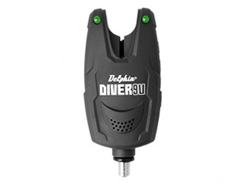 Delphin Diver 9V - elektromos kapásjelző bővítő 1db zöld (900022530)