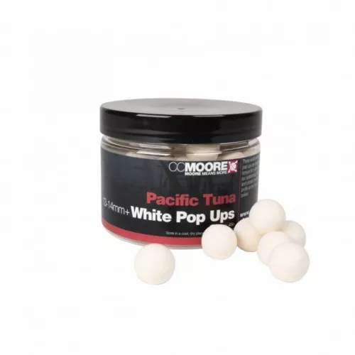CC Moore Pacific Tuna White Pop Ups 14mm (45) (90129)