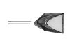 Merítő Delphin Capri merítőháló nyéllel 100x100cm fej - 180cm 2r nyél (946006112)