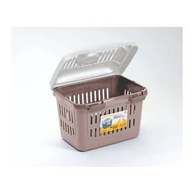   Gulliver Midi Transport Box White Powder  Kisállat Szállító 45X33X33Cm (96175 )