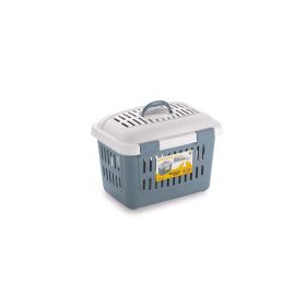   Gulliver Midi Transport Box Blue Kisállat Szállító 45X33X33Cm (96176)