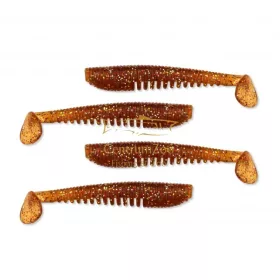 Nevis Impulse Shad 10cm 4db gumihal (9721-133) barna flitter