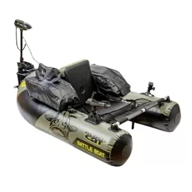   Black Cat Battle Belly Boat Set Rhino CR30VF motorral (9991100+9923030)