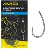 Avid Armorok Hooks- Curve Size 8 Barbless szakáll nélküli bojlis horog 10db (A0520008)