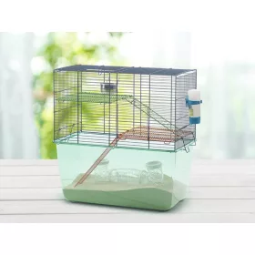   Savic Habitat Metro Gerbil Hamster bújkálós egér és hörcsög ketrec  42,5x38x23cm (A5070)