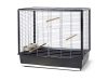 Savic Noah 60 Knock Down Cockatiel Bird Cage Black felszerelt prémium kalitka 80x50x70cm (A5624-9211)