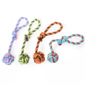   Camon Palla Con Maniglia Fogtisztító Köteles Labda Kutyáknak 30Cm (A970/E)