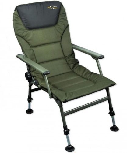 Carp Spirit Padded Level Chair With Arm szék kartámasszal 120kg  (ACC520008)