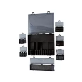   Carp Spirit Tackle Box Set  doboz szett rekeszekkel 36x36cm  (ACS140002)