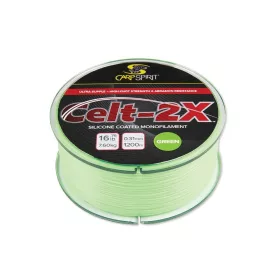   Carp Spirit Celt-2X™ Hi-Vis Green főzsinór 0,31mm 1200m 7,6kg (ACS470018)