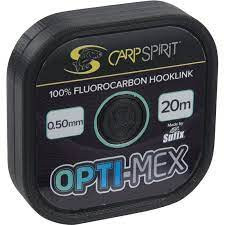 Carp Spirit Opti-Mex Hooklink 0,40mm 20m 10,5kg 100% Fluorocarbon Clear - előkezsinór (ACS640040)