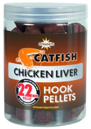 Dynamite Baits Chicken Liver Dissolver Catfish Pellet 22mm (ADY040808)