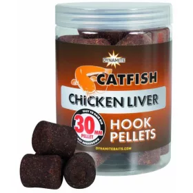  Dynamite Baits Chicken Liver Dissolver Catfish Pellet 30mm (ADY0408098)
