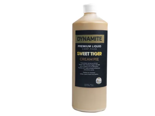 Dynamite Baits Premium Liquid Carp Food 1l Sweet Tiger Cream Pie (DY1146)