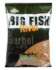 Dynamite Baits Big Fish River Cheese & Garlic 1.8kg etetőanyag 4-6-8mm Sajt+Fokhagyma (DY1367)