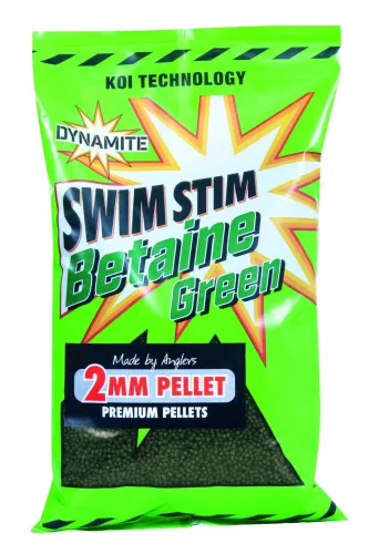 Dynamite Baits Swim Stim Natural Betaine Green pellet 2mm 900g (DY1400)