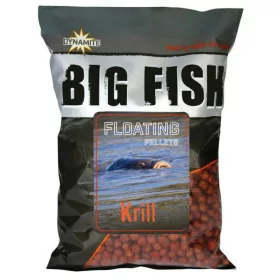   Dynamite Baits Big Fish Floating Pellets Krill 1,1kg 11mm lebegő pellet (DY1480)