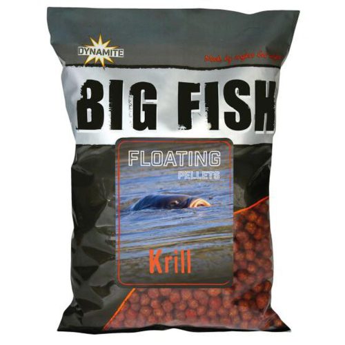 Dynamite Baits Big Fish Floating Pellets Krill 1,1kg 11mm lebegő pellet (DY1480)