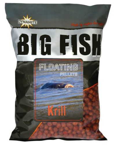 Dynamite Baits Big Fish Floating Pellets Sweet Tiger 1,1kg  11mm lebegő pellet (DY1481) édes tigrismogyoró