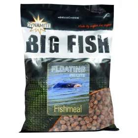   Dynamite Baits Big Fish Floating Pellets Natural Fismeal 1,1kg  11mm lebegő pellet (DY1482)