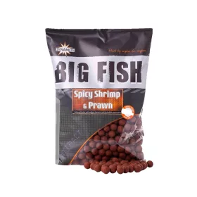   Dynamite Baits Big Fish Spicy Shrimp & Prawn Boilie  bojli 15mm 1,8kg  (DY1504)