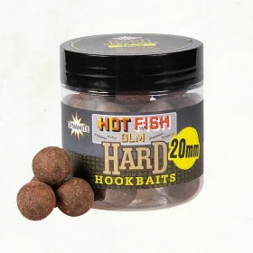   Dynamite Baits Hot Fish & Glm Hard Hookbaits Csali 20Mm (Dy1580) Tonhalas-Fűszeres