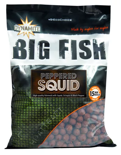 Dynamite Baits Big Fish 20mm 1,8kg PEPPERED SQUID (DY1685)