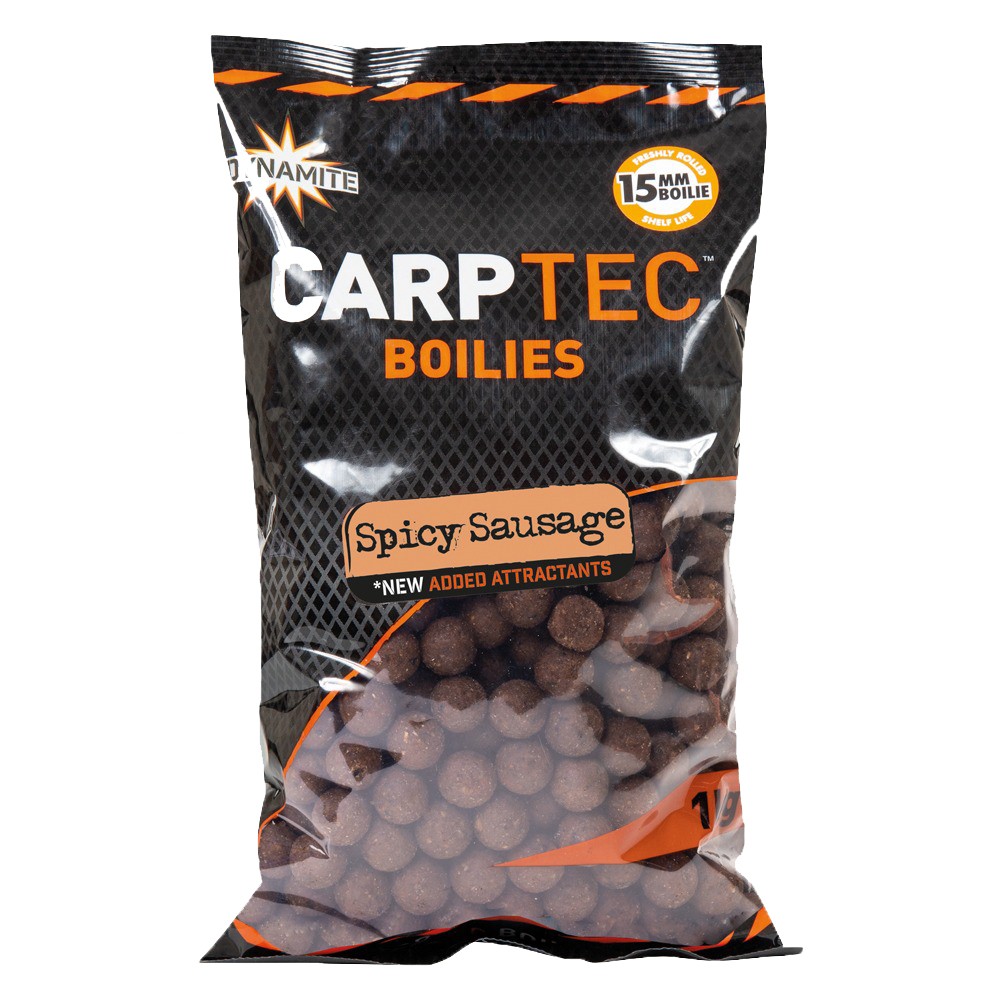 Dynamite Baits Carp-Tec Shelf Life Boilies - Krill and Crayfish 15mm 1