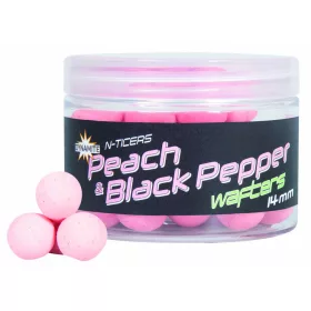   Dynamite Baits N-Ticers Range Ticers Peach & Black Pepper Wafter 14mm (DY1860)