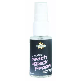   Dynamite Baits N-Ticers Range Peach & Black Pepper Spray 30ml (DY1870)
