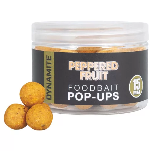 Dynamite Baits Peppered Fruit Range Foodbait Pop-Up 15mm (DY1923)