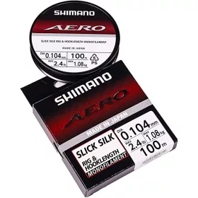   Shimano Aero Slick Silk Rig 100m 0,123mm 1,48kg Clear Monofil zsinór (AERSSRH100123)