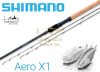 Shimano  Aero X1 Finesse Feeder 2,44m 8' 40g 2+tips (AEX1FFDR8) feeder bot
