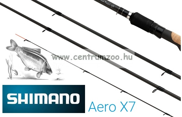 シマノ ユニセックス ロッド 鯉釣り竿 Aero X7 Precision Feeder