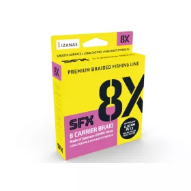   Sufix SFX 8 Carrier Braid 270m 0,185mm 13kg Low-Vis Green (ASU640637) fonott zsinór