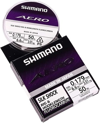 Shimano Aero Slick Shock Fluo 50m 0,255mm 5,35kg Grey Monofil zsinór (Aerssfrh50255)