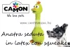 Camon Gioco Maialino latex kacsa játék 20 cm (Ah212/A)