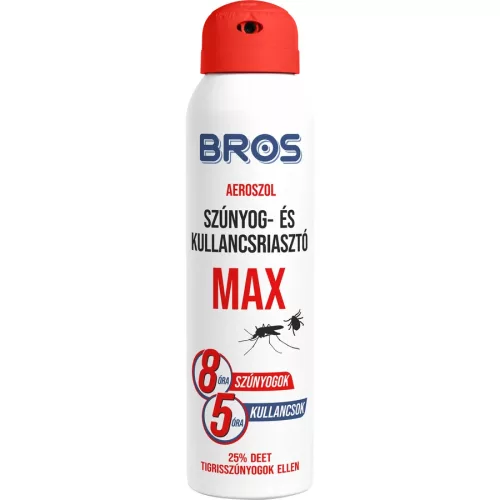 BROS Szúnyog- és kullancsriasztó aerosol Max 90ml  (B208)