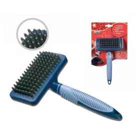   Camon Slicker Brush With Rubber Tips Medium Szőrzetápoló Kefe 10X5X18 Cm (B725/A)