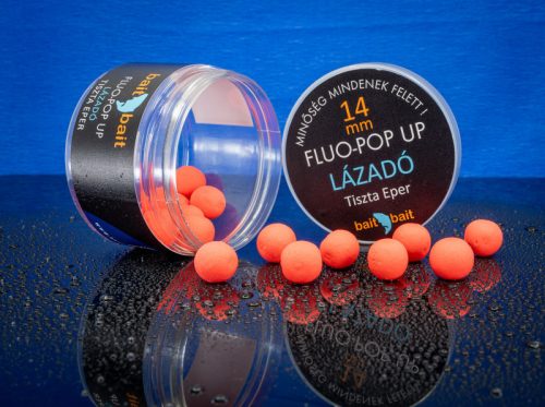 Baitbait Lázadó Fluo Pop Up horogcsali 10mm 20g  epres-halas