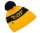Sapka - Black Cat Yellow Bobble Hat kötött sapka (BO500125)