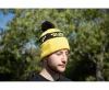Sapka - Black Cat Yellow Bobble Hat kötött sapka (BO500125)