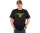 Black Cat Distressed Logo Black Tee póló MEDIUM (BO500140)